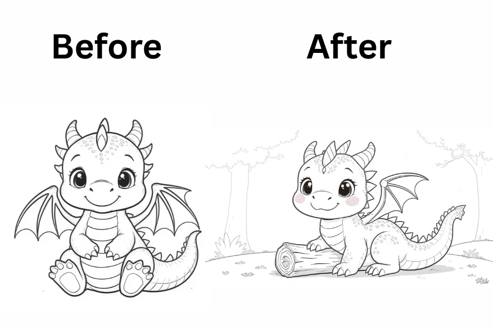 Midjourney prompts for coloring pages guide.